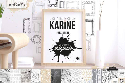 [RueDuScrap]Nouveautés de rentrée!! Les ateliers de karine